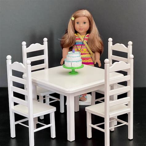 doll table and chairs for 18 inch dolls